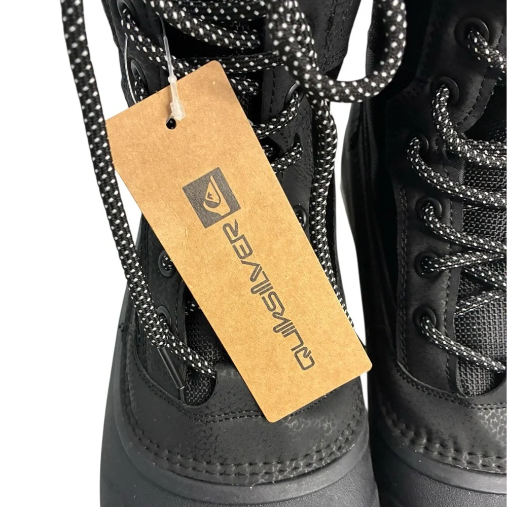Quicksilver 10 Mens Sub Zero Hi Black Winter Snow Boots Waterproof 3М Thinsulate